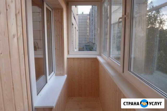 Обшивка балконов и лоджий частично и под ключ Стерлитамак - изображение 1