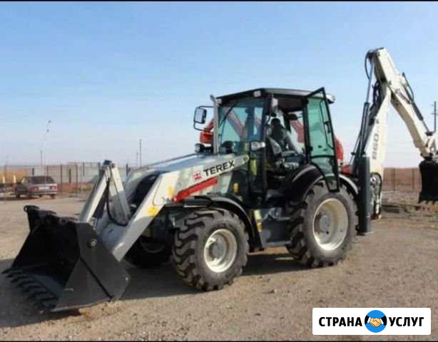 Аренда услуги экскаватора погрузчика теrех 860 Ульяновск - изображение 1