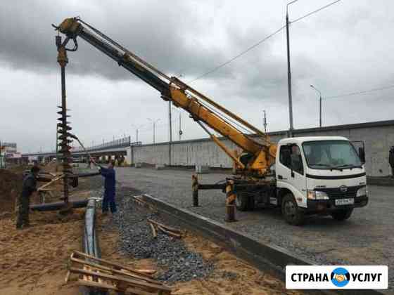 Услуга ямобура Екатеринбург