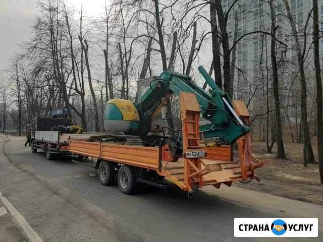 Услуги Крана Манипулятор с прицепом,трал 8 тонн Истра - изображение 1