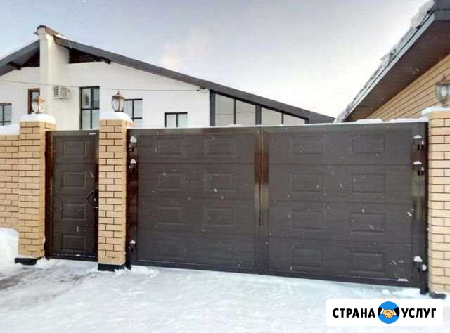 Откатные ворота Октябрьский - изображение 1