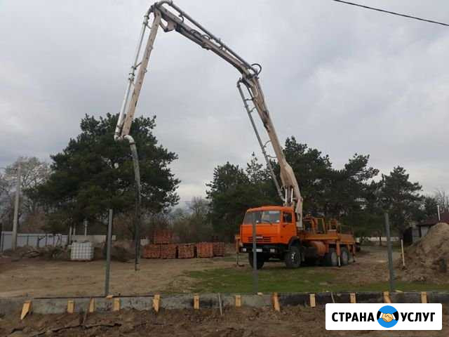 Автобетононасос.#.бетононасос#услуги бетононасоса Ростов-на-Дону - изображение 1