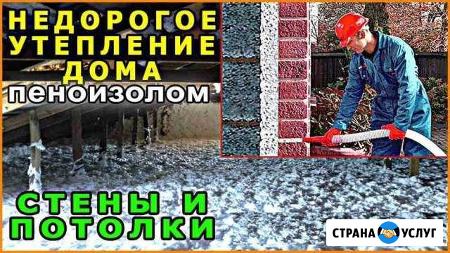 Утепление дома, ппу, пеноизол (жидким пенопластом) Приморско-Ахтарск - изображение 1