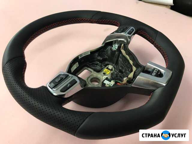 Перетяжка Руля-Потолка-Торпед-Салона авто Санкт-Петербург - изображение 1