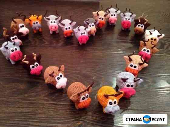 Быки вязаные крючком Екатеринбург