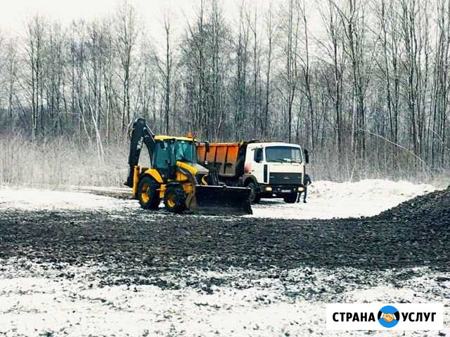 Аренда, Услуги трактор Экскаватор-погрузчик volvo Череповец - изображение 1