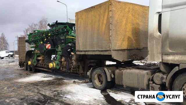 Услуги низкорамного трала, услуги длинномеров борт Старое Шайгово - изображение 1