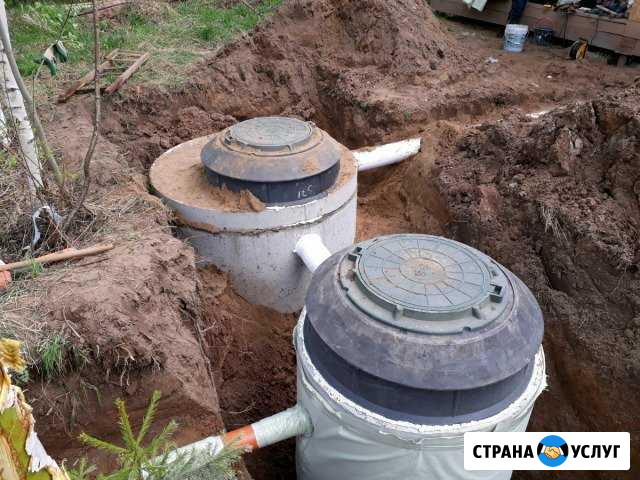 Монтаж канализации колодцев Киров - изображение 1