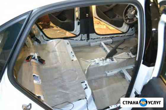 Шумоизоляция салона автомобиля, арок 24/7 Санкт-Петербург