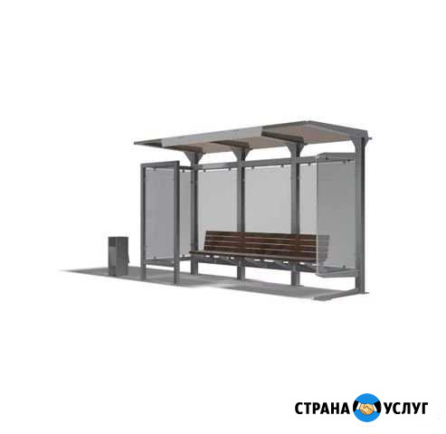 Остановочный комплекс городской центр. Автопавильо Кокошкино - изображение 1
