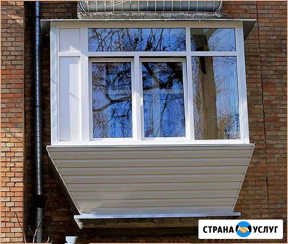 Остекление балконов лоджий.Отделка балкона Москва - изображение 1