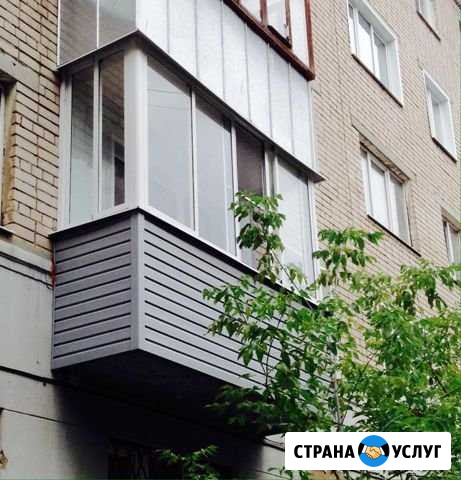 Отделка, остекление балконов. Окна пвх Иваново - изображение 1