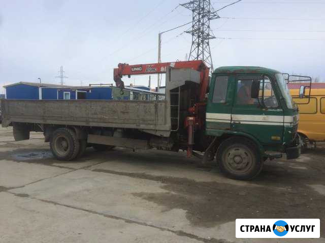 Услуги самопогрузчика, манипулятора до 7 тонн Копейск - изображение 1