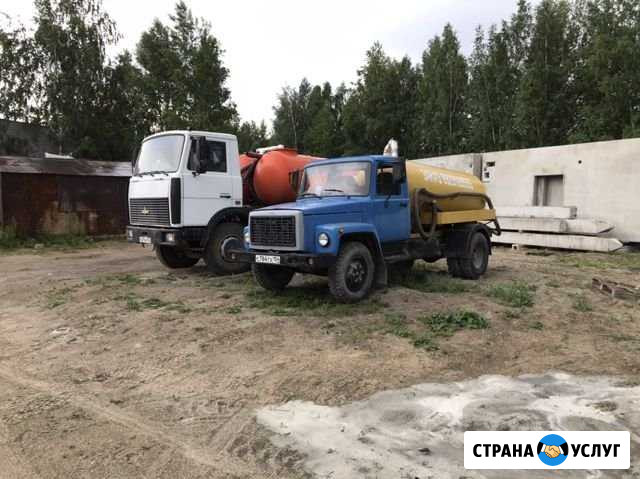 Откачка септика,выгребных ям,услуги ассенизатора,к Новосибирск - изображение 1