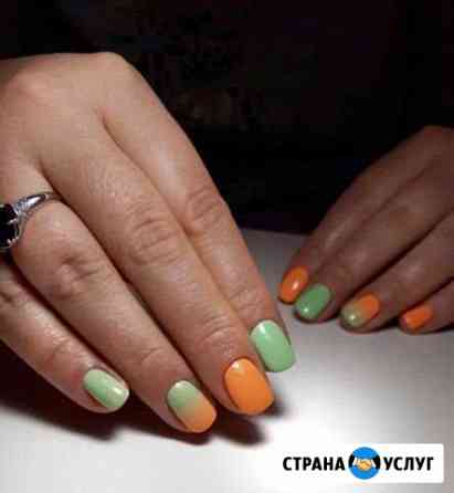 Маникюр + гель лак. Педикюр (аппаратный педикюр+ге Норильск