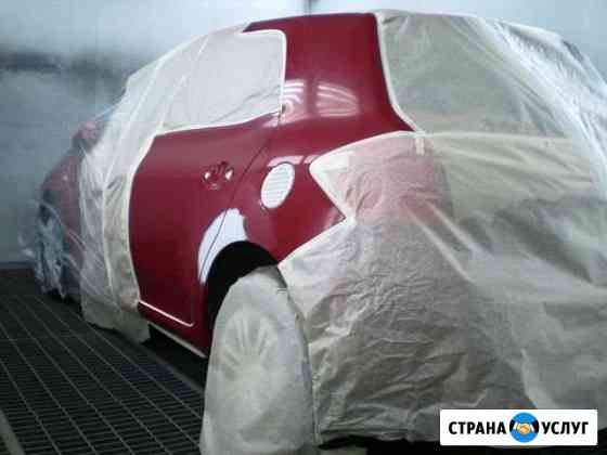 Покраска авто, кузовной ремонт, полировка, раптор Рязань