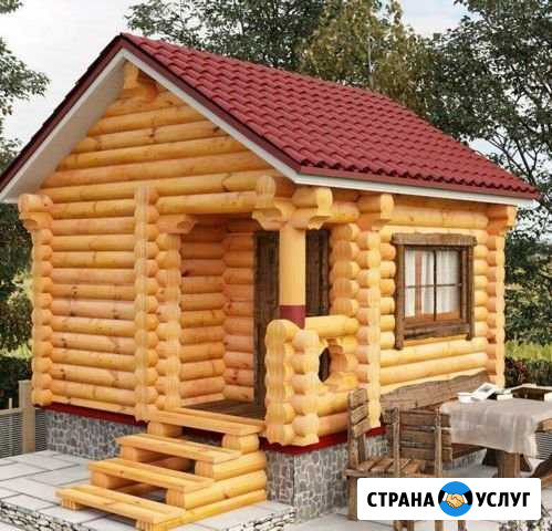 Баня под ключ из оцилиндрованного бревна и другие Санкт-Петербург - изображение 1