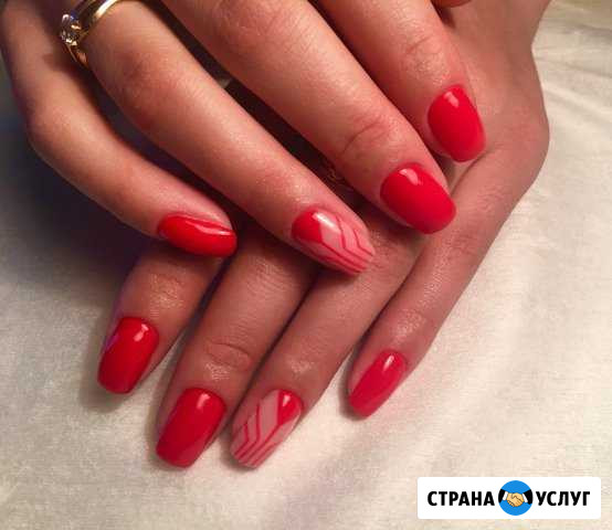 Наращивание ногтей, с дизайном и без Наро-Фоминск - изображение 1