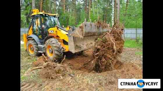 Благоустройство участков, спил деревьев. Демонтаж Самара