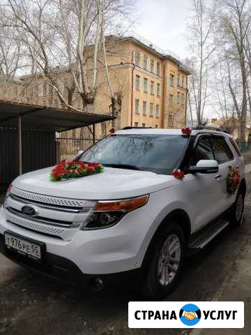 Авто на Торжество Ford Explorer 7 мест Омск - изображение 1