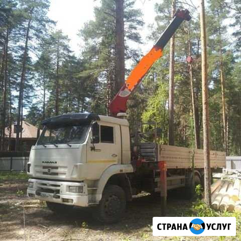 Услуги манипулятора Услуги манипулятора камаз Казань - изображение 1