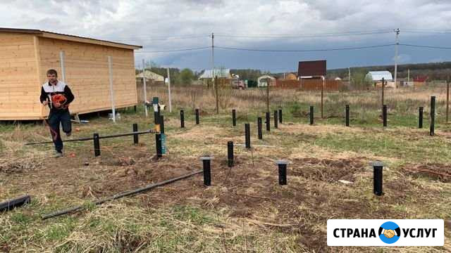 Винтовые сваи монтаж Огаревка - изображение 1