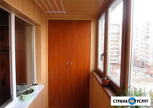 Монтаж и отделка балконов, лоджий из пвх, под ключ Соликамск - изображение 1