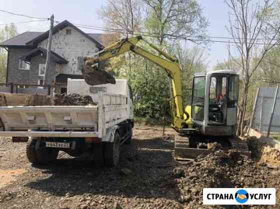 Аренда экскаватора 5 тонн Хабаровск