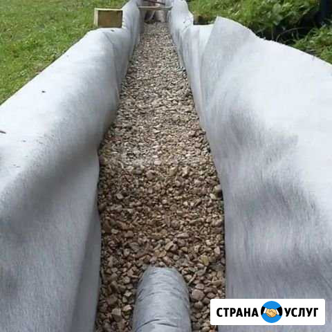 Дренаж участка, фундамента, ливневка Гагарин - изображение 1
