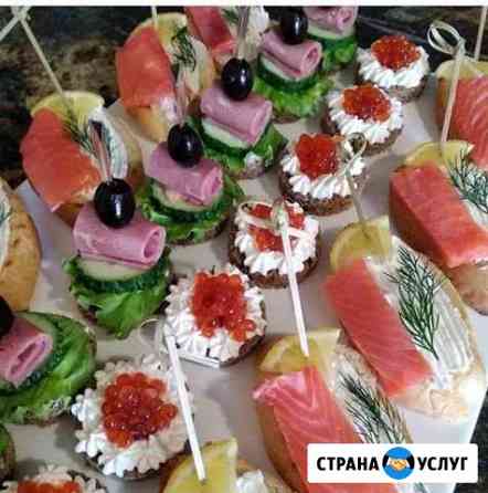 Работа на банкетах, выезды в область Москва