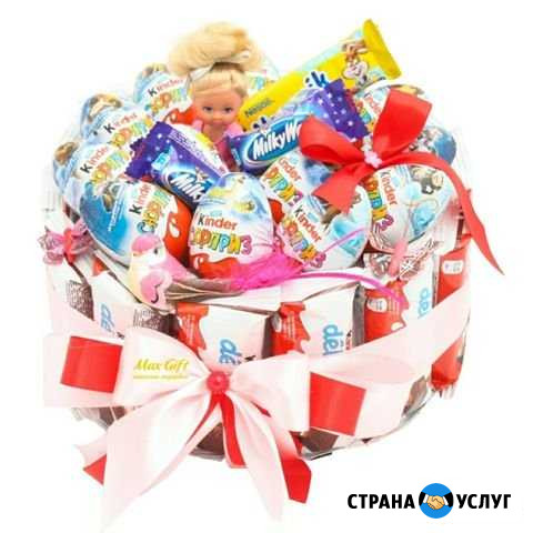 Торты и буккты из конфет Каневская - изображение 1