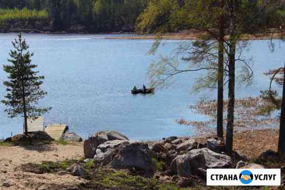 Отдых в Карелии на берегу Ладоги Лахденпохья