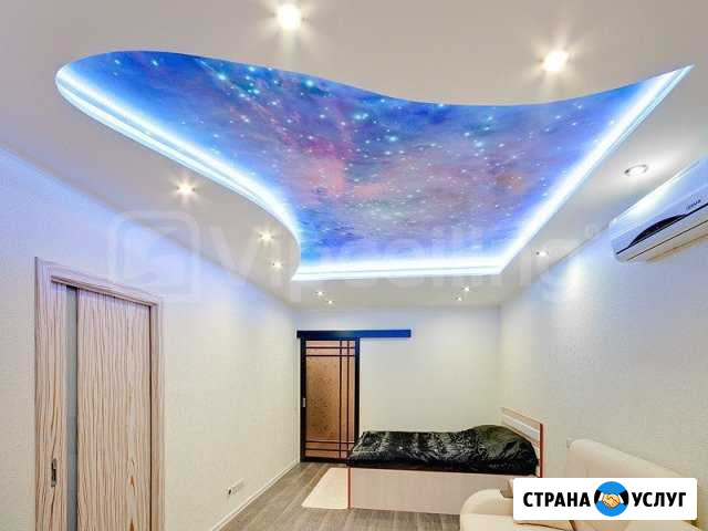 Натяжные потолки высокое качество Усинск - изображение 1