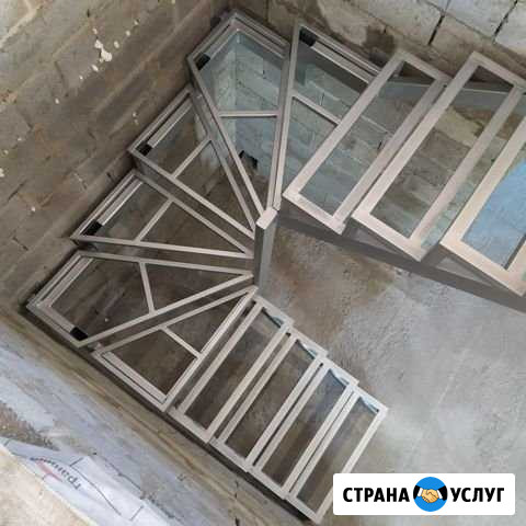 Лестницы на металлическом каркасе Кинель - изображение 1