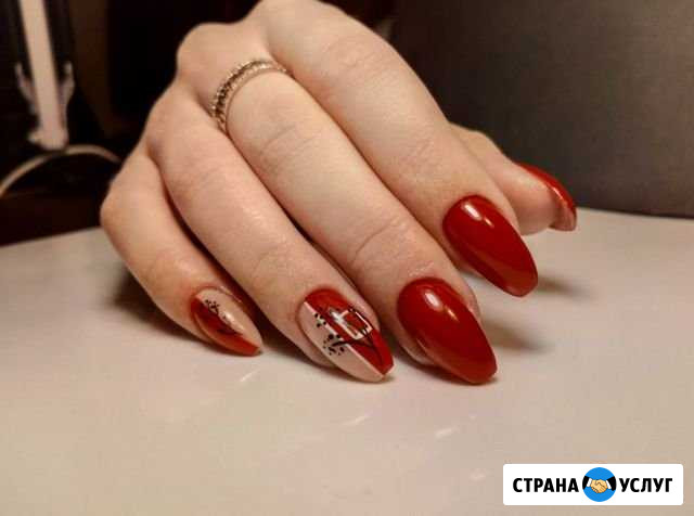 Маникюр, покрытие гель-лаком, наращивание ногтей Тамбов - изображение 1