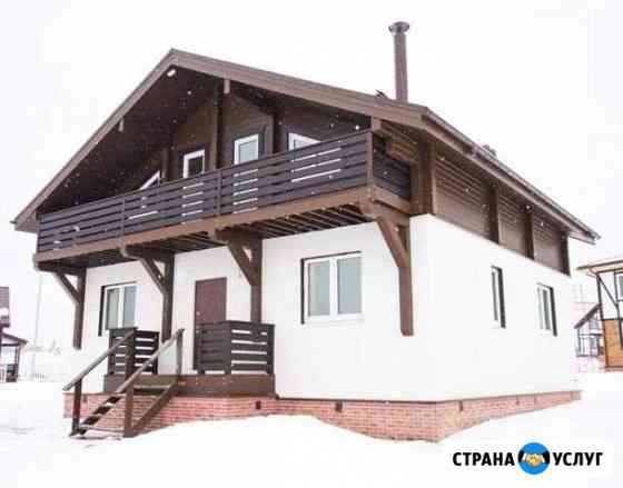 Комбинированный дом шале 157м2 Москва