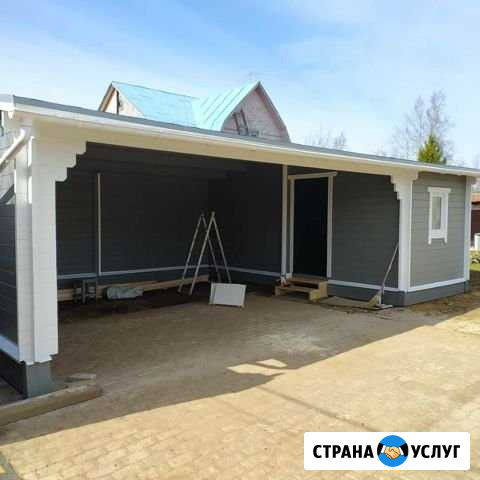 Дачные домики хозблоки гаражи бани из минибруса Санкт-Петербург - изображение 1