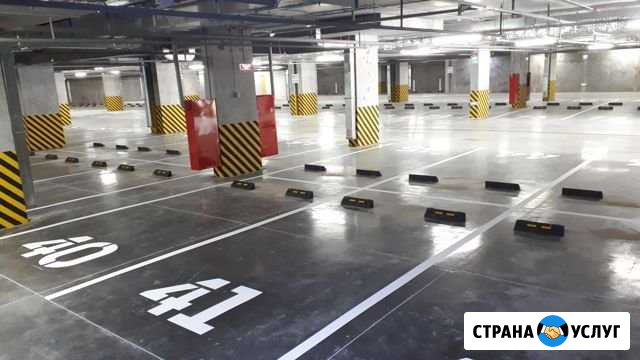 Разметка парковок Казань - изображение 1