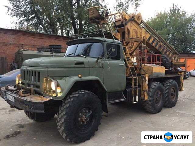 Аренда ямобура. Доставка и монтаж опор лэп св-95 Кубинка - изображение 1