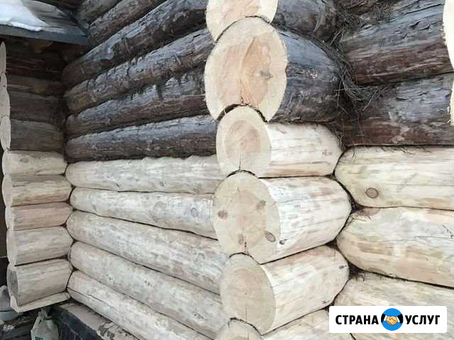 Шлифовка срубов покраска Миасс - изображение 1