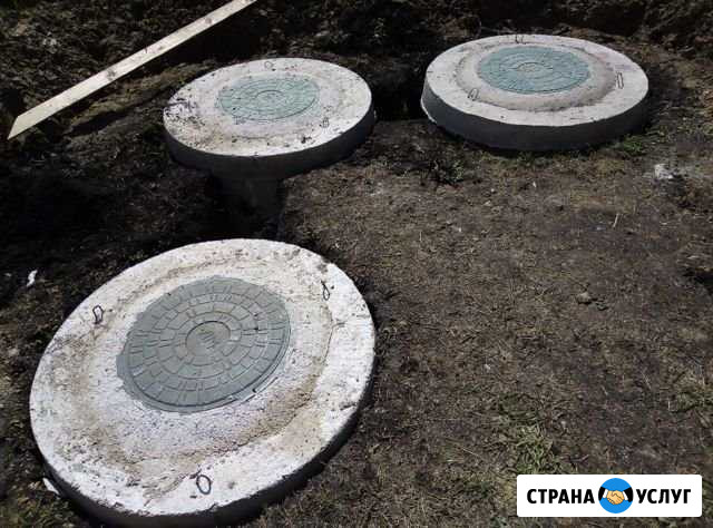 Септики и колодцы из бетонных колец под ключ Тула - изображение 1