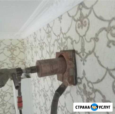 Алмазное сверление (бурение),резка стен,дверных Махачкала - изображение 1