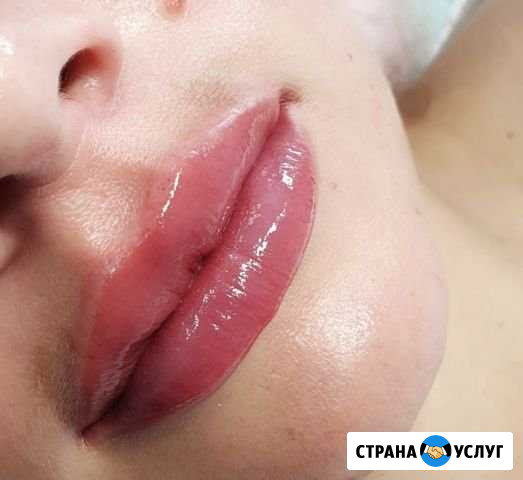 Перманентный макияж губ в акварельной технике Сергиев Посад - изображение 1