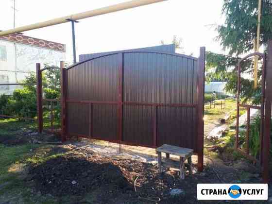 Заборы, ворота, кладовки, навесы Нижнекамск