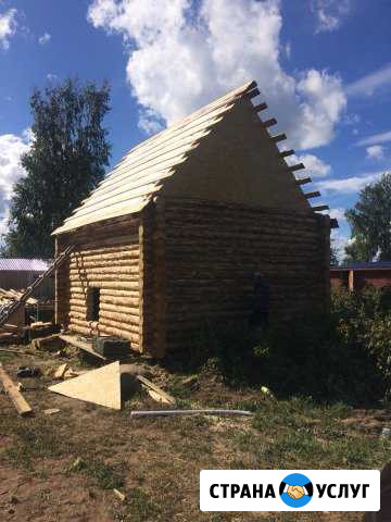 Рубка срубов под дома и бани Панковка - изображение 1