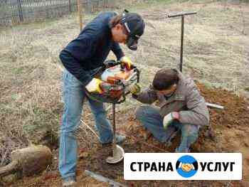 Бурение мотобуром Краснотурьинск