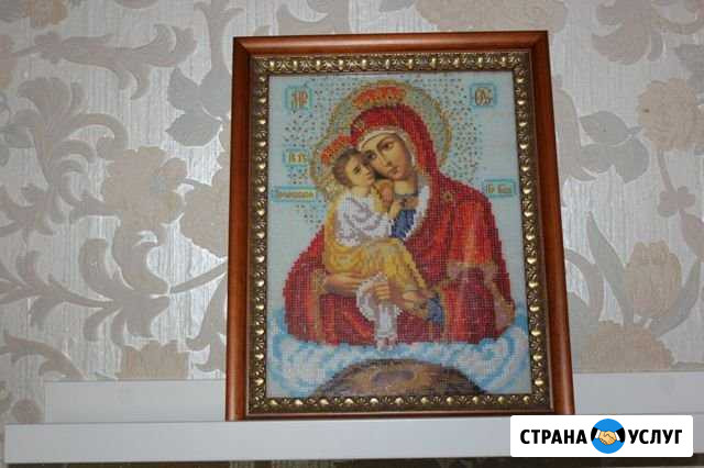 Иконы из бисера Московский - изображение 1