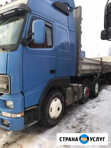 Перевозка на открытых полуприцепах Рязань - изображение 1