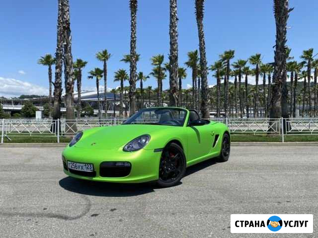 Прокат кабриолета Porsche Boxster В Сочи / аренда Сочи - изображение 1