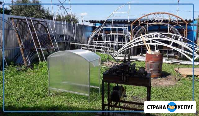 Дуги для навеса проф.труба для забора Поликарбонат Электрогорск - изображение 1